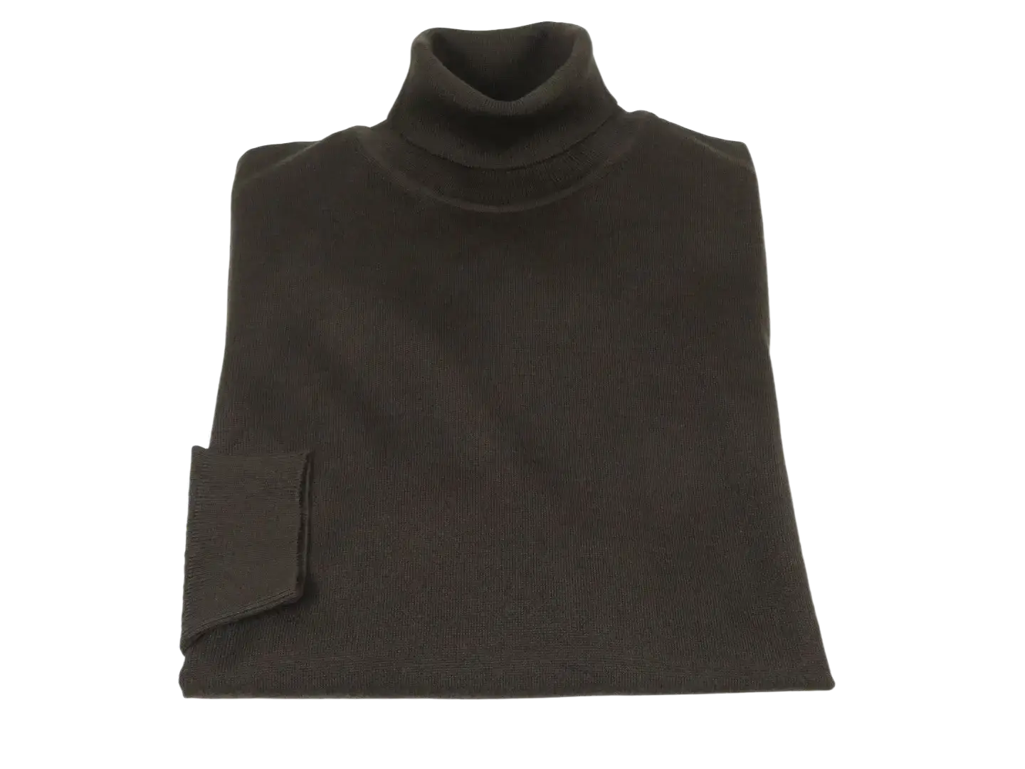 Men PRINCELY Italian Wool Blend Turtle Neck Pullover Slim 84001-80 Brown 109