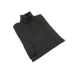 Men PRINCELY Italian Wool Blend Turtle Neck Pullover Slim 84001-80 Charcoal 103