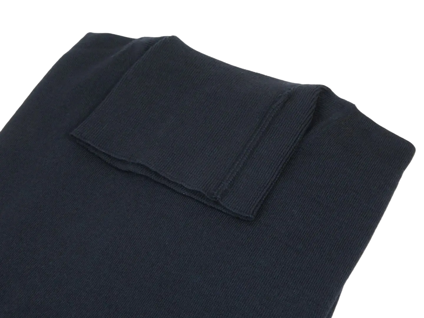 Men PRINCELY Italian Wool Blend Turtle Neck Pullover Slim 84001-80 Dark Navy 161