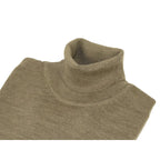 Men PRINCELY Italian Wool Blend Turtle Neck Pullover Slim 84001-80 Taupe 979