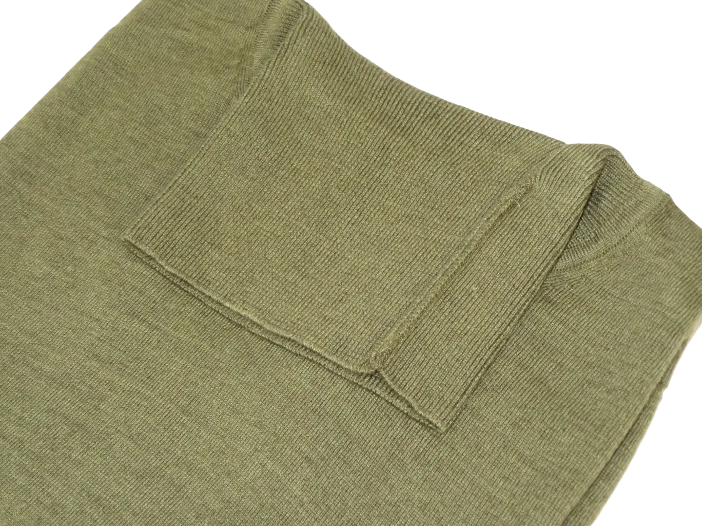Men PRINCELY Italian Wool Blend Turtle Neck Pullover Slim 84001-80 Olive 265