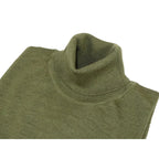 Men PRINCELY Italian Wool Blend Turtle Neck Pullover Slim 84001-80 Olive 265