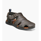 Nunn Bush Rio Grande Closed Toe Fisherman Sandal Brown 84748-200
