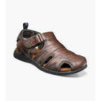 Nunn Bush Rio Grande Closed Toe Fisherman Sandal Tan 84748-240