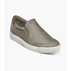 Nunn Bush KORE City Walk Moc Toe Slip-On Walking Shoes Charcoal 84820-013