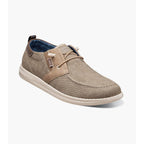 Nunn Bush Brewski Moc Toe Slip On Walking Shoes Stone 84902-275
