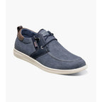 Nunn Bush Brewski Moc Toe Slip On Walking Shoes Navy 84902-410