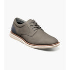 Nunn Bush Chase Casual Plain Toe Oxford Shoes Athletic Sole Gray 85093-020