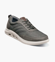 Nunn Bush Ponte Knit Moc Toe Sneaker Lightweight Gray Multi 85116-062