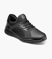 Nunn Bush Grazie Work Splash Guard Oxford Chef Sneakers Black 85122-001