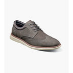 Nunn Bush Chase Wingtip Oxford Walking Shoes Gray Multi 85128-062