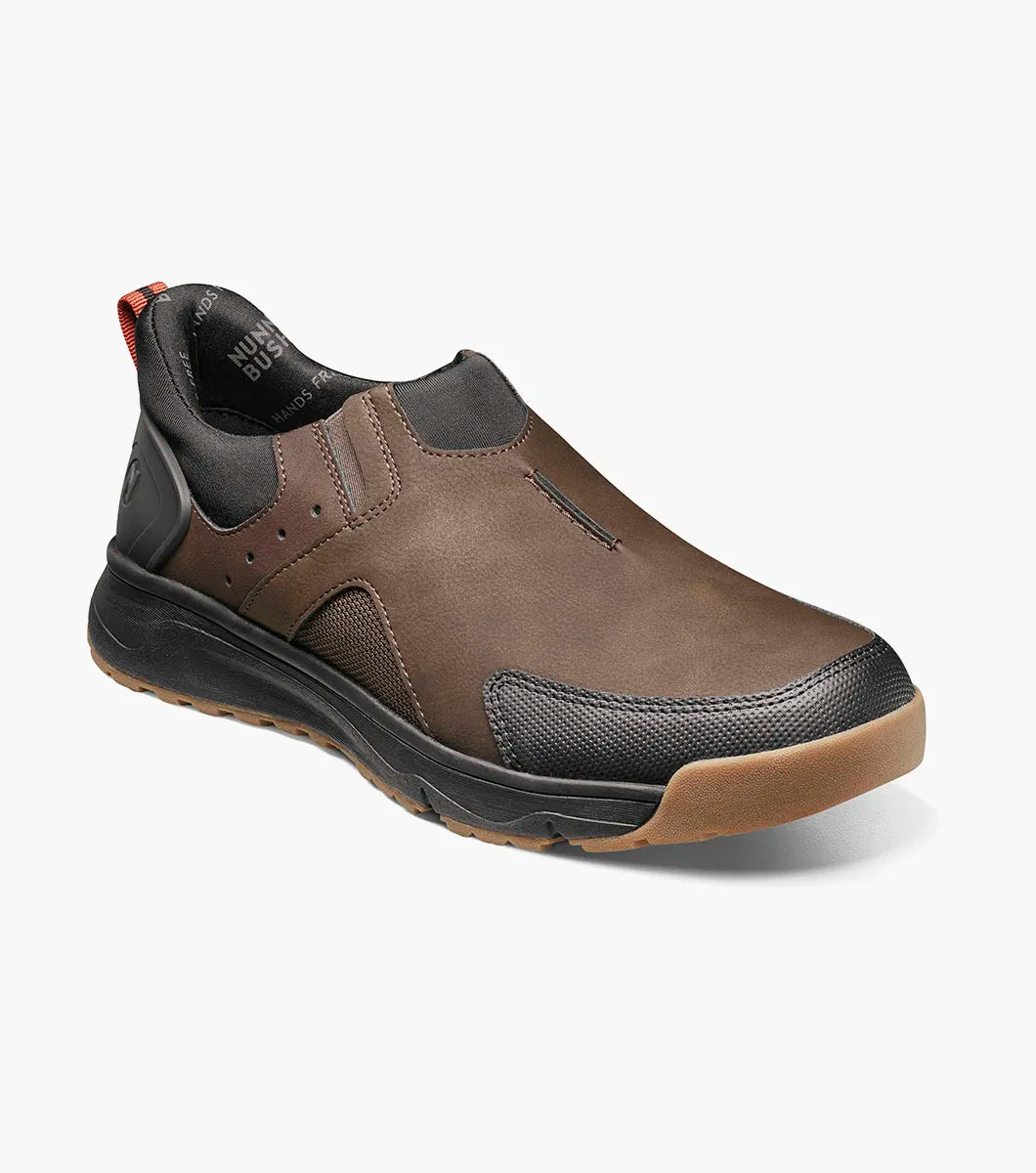 Nunn Bush Sedona EZ Moc Toe Slip On Sneaker Brown Multi 85135-249
