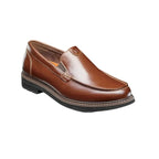 Nunn Bush Owen II Moc Toe Venetian Loafer Dress Shoes Cognac 85153-221