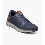 Nunn Bush KORE Swift Knit Lace Up Toe Sneaker Lightweight Navy Multi 85156-492