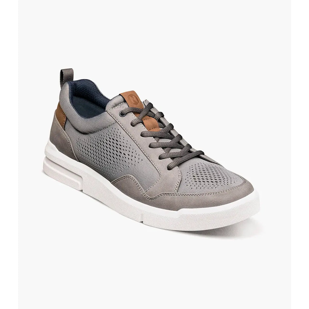 Nunn Bush KORE City Rally Mesh Moc Toe Sneaker Gray Multi 85157-062