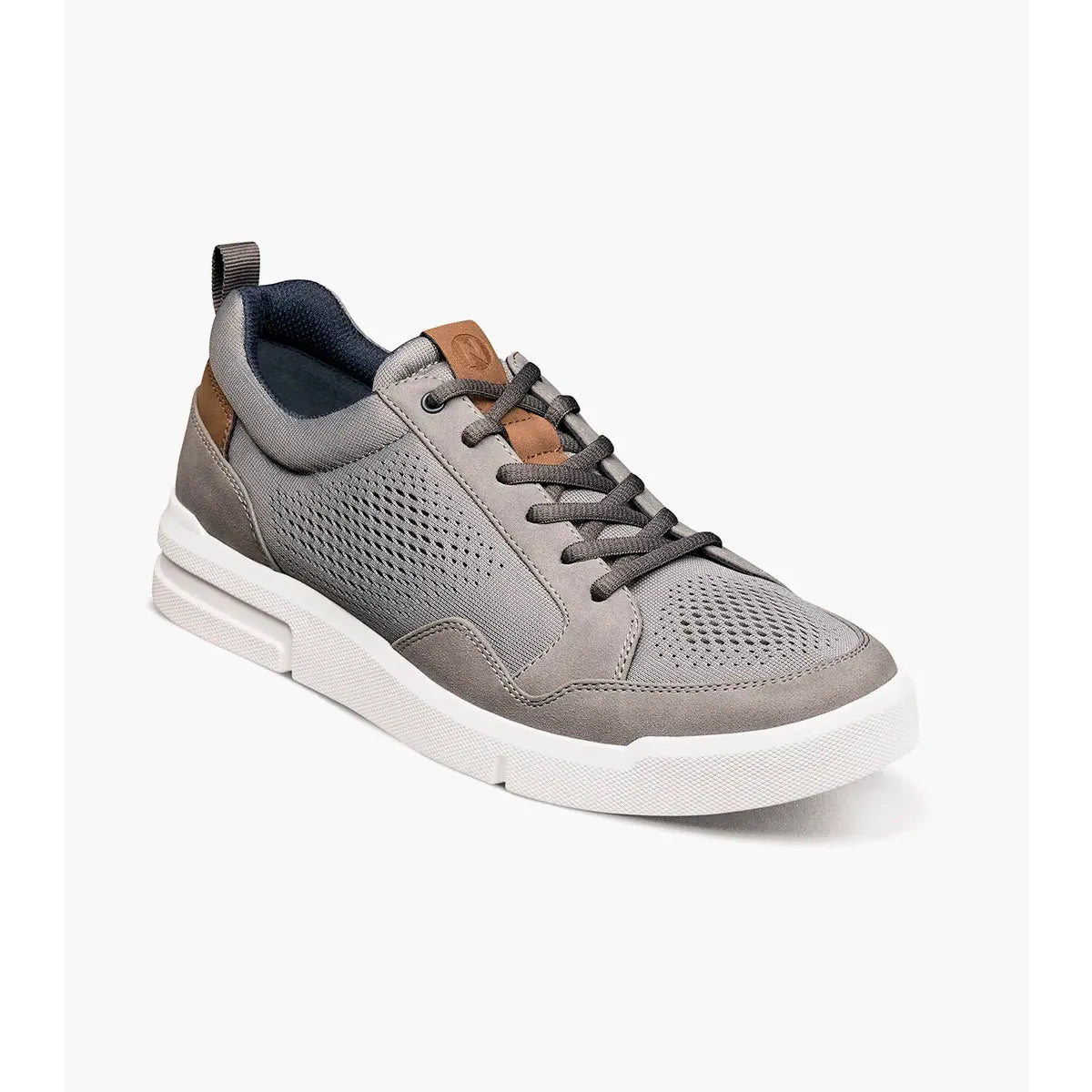 Nunn Bush KORE City Rally Mesh Moc Toe Sneaker Gray Multi 85157-062