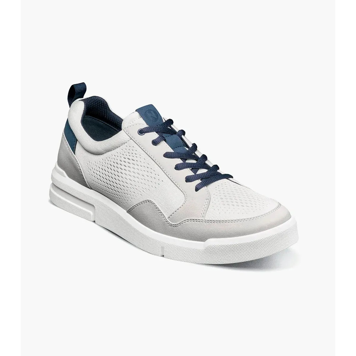 Nunn Bush KORE City Rally Mesh Moc Toe Sneaker White Multi 85157-110