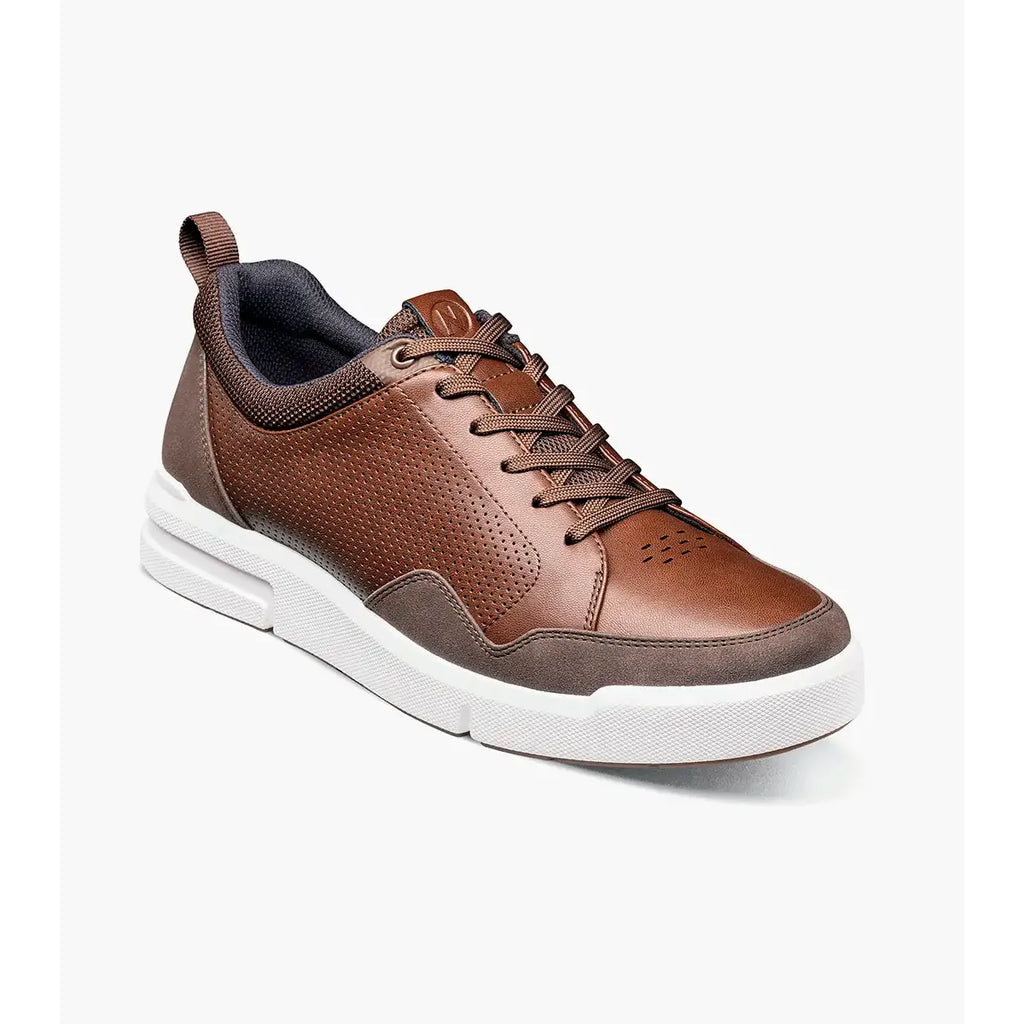 Nunn Bush KORE City Rally Lace To Toe  Sneaker Brown Multi 85158-249