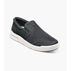 Nunn Bush KORE City Rally Mesh Moc Toe Slip On Walking Shoes Black 85159-009