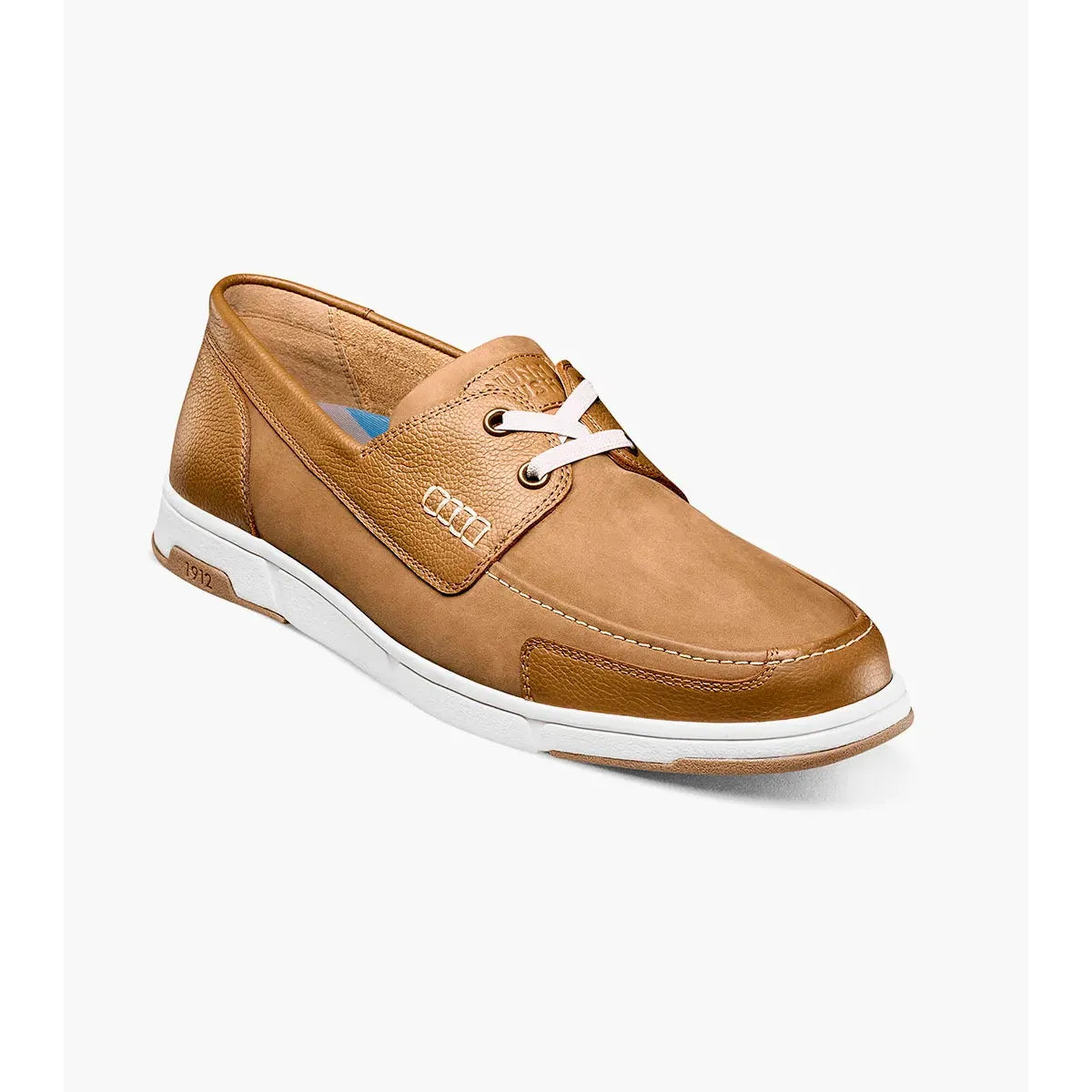 Nunn Bush Luca Moc Toe Boat Shoe Lightweight Tan 85172-240