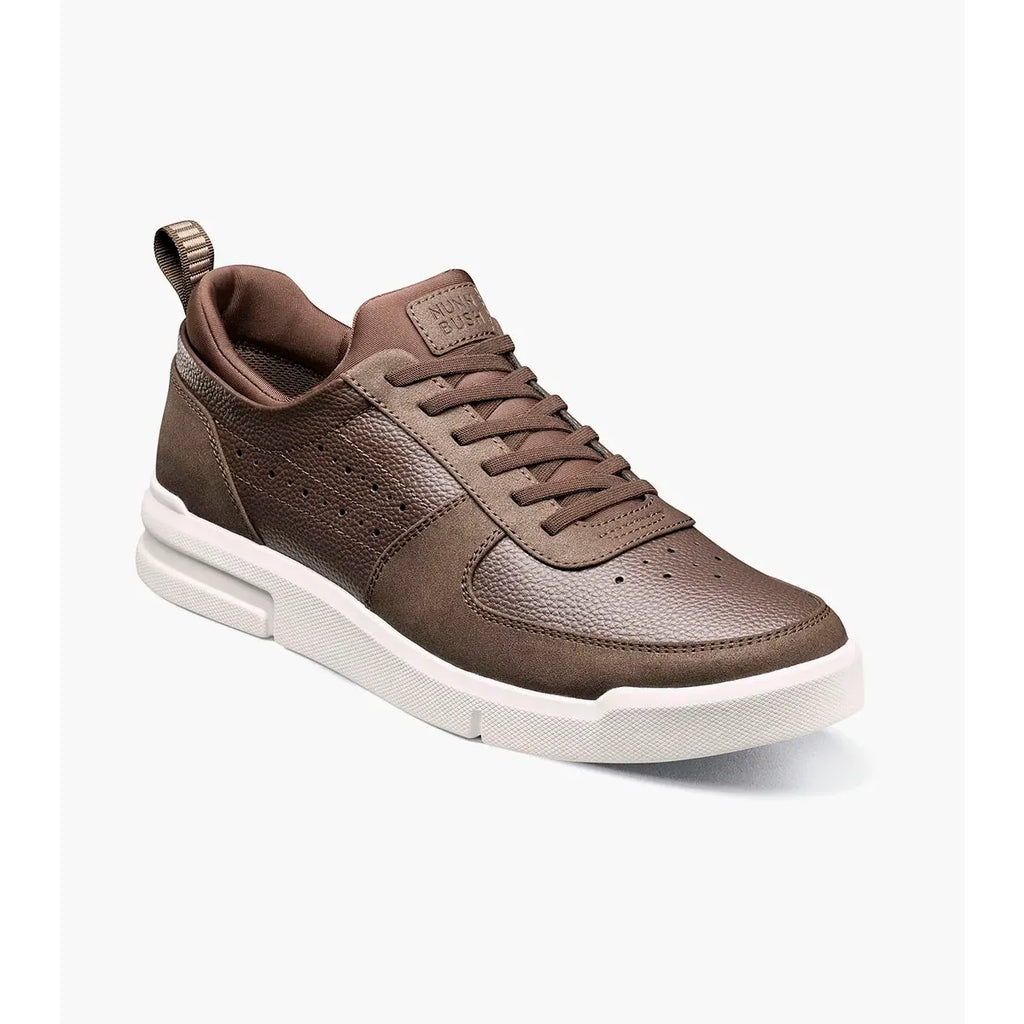 Nunn Bush KORE City Rally Moc Toe Sneaker Brown Multi 85179-249