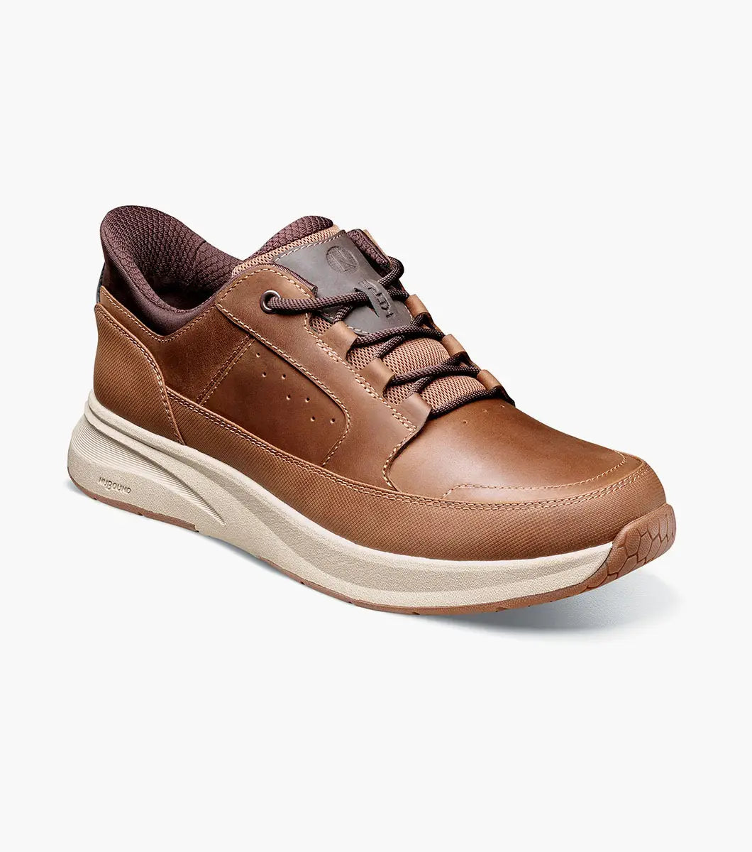 Nunn Bush KORE Taz EZ Hands Free Moc Toe Oxford 85191-238 Tan Multi