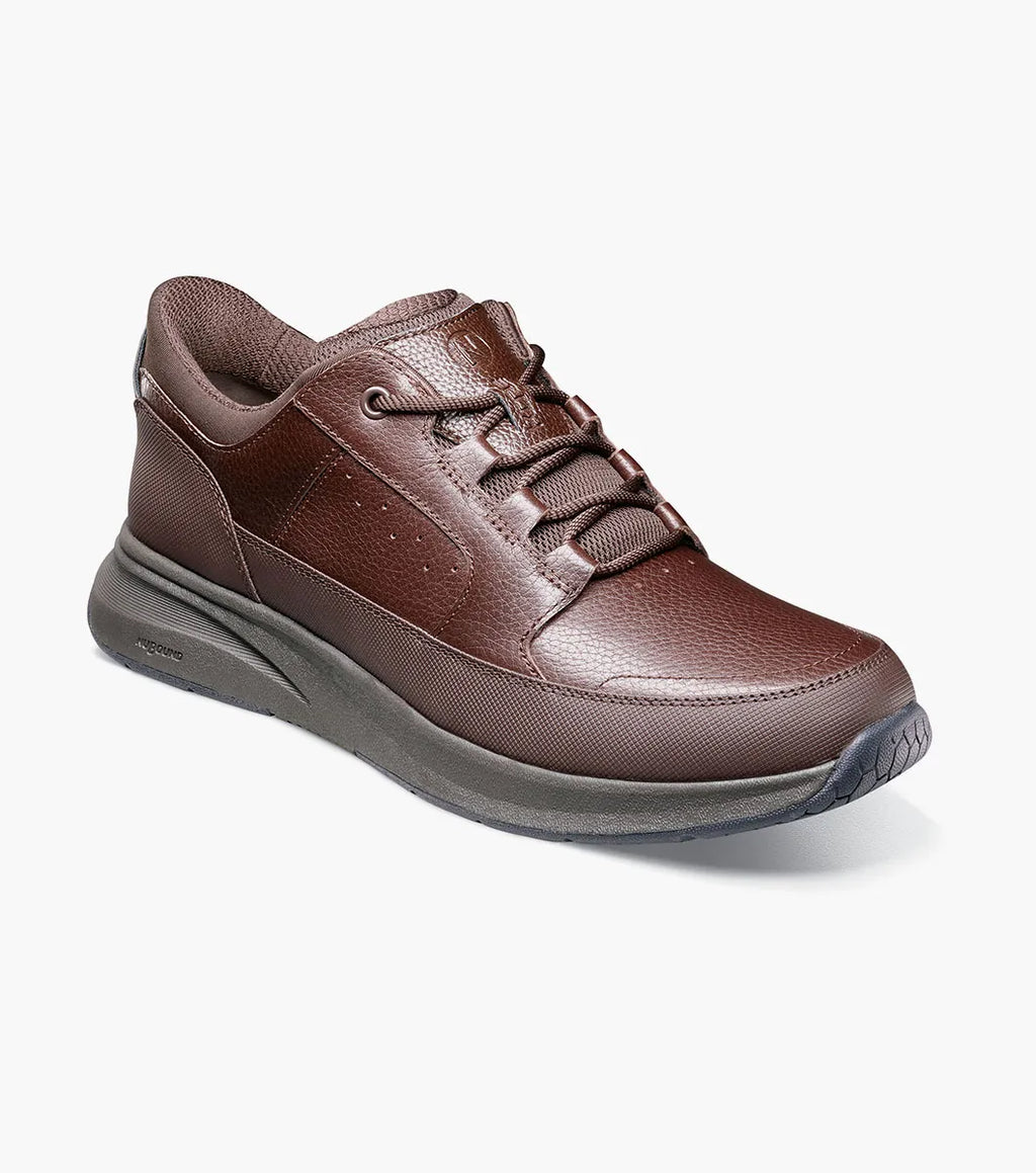 Nunn Bush KORE Taz EZ Hands Free Moc Toe Oxford 85191-247 Brown Tumbled