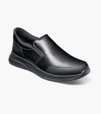 Nunn Bush KORE Taz EZ Hands-Free Moc Toe Slip-On Black 85192-001