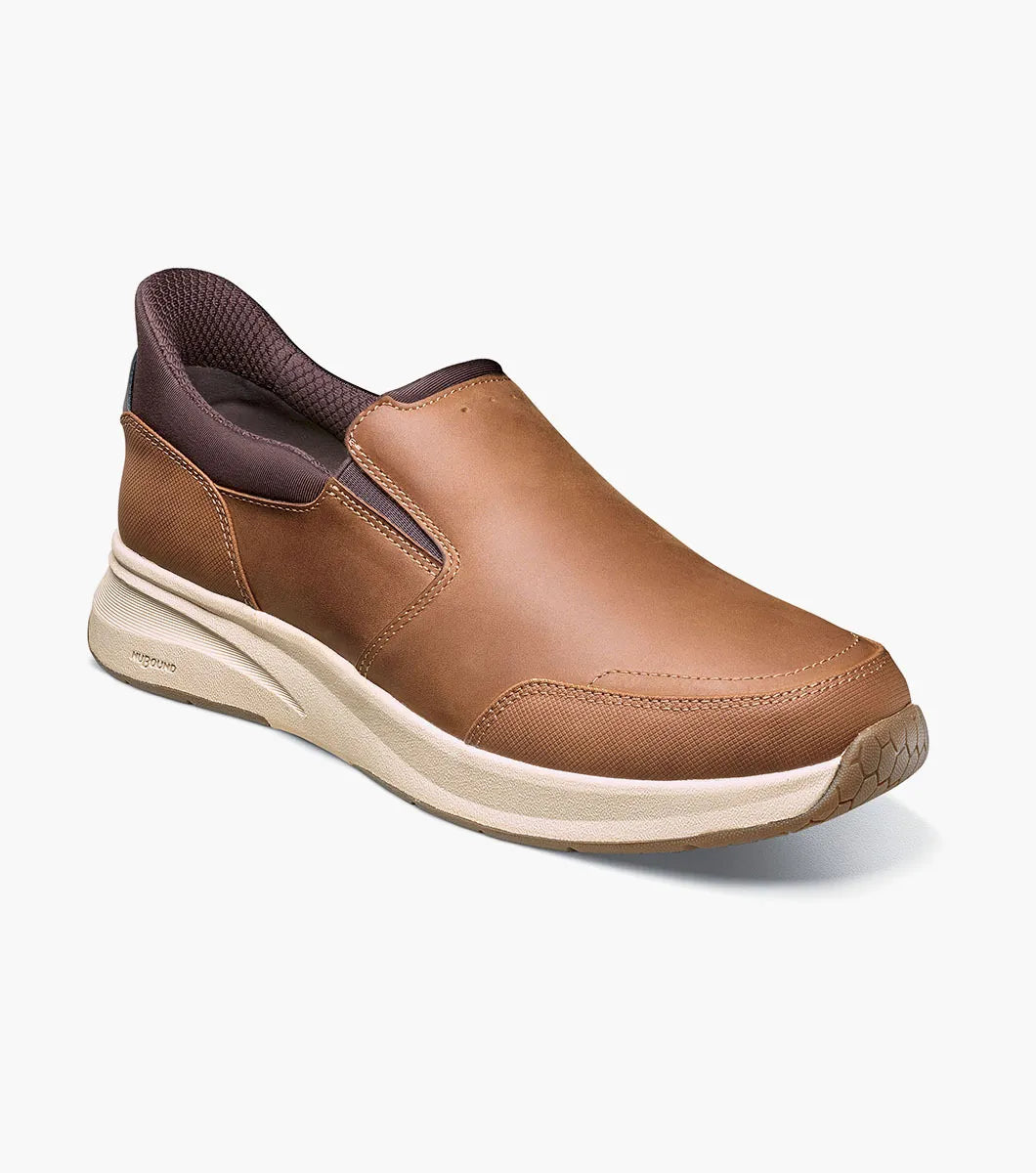 Nunn Bush KORE Taz EZ Hands-Free Moc Toe Slip-On Tan Multi 85192-238