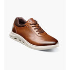 Nunn Bush Ponte Perf Toe Sneaker Cognac Multi Lightwieght 85194-229