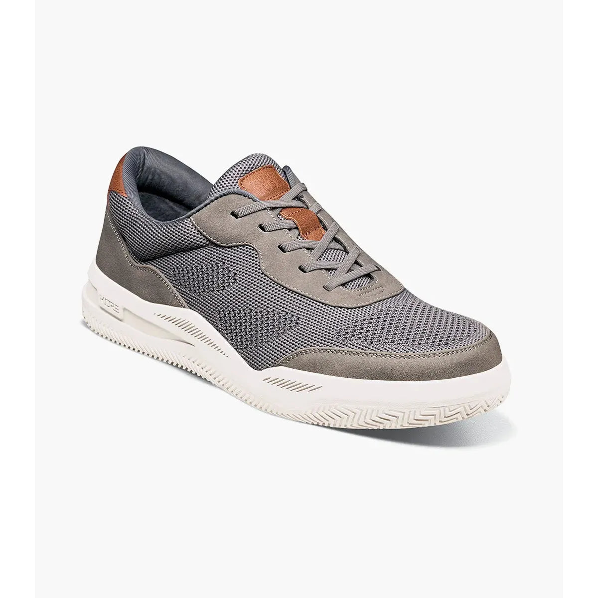 Nunn Bush Kortside Knit Moc Toe Sneaker Gray Multi 85209-062