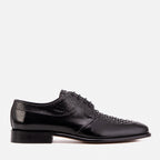 The Arven Black Snake Leather Men Shoe