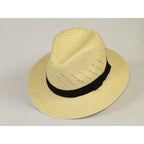 Men's Broner Summer Hat Woven Straw Style Safari RAMBLER 88-238 Natural/Black