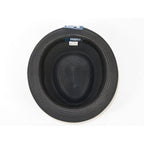 Men's Broner Summer Hat Woven Straw Style Porkpie STAND UP 88-8601 Black