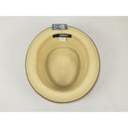 Men's Broner Summer Hat Woven Straw Style Porkpie STAND UP 88-8606 Natural
