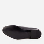 The Astoria Black Buffalo Leather Men’s Loafer
