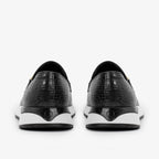 The Padova Black Leather Men Sneaker