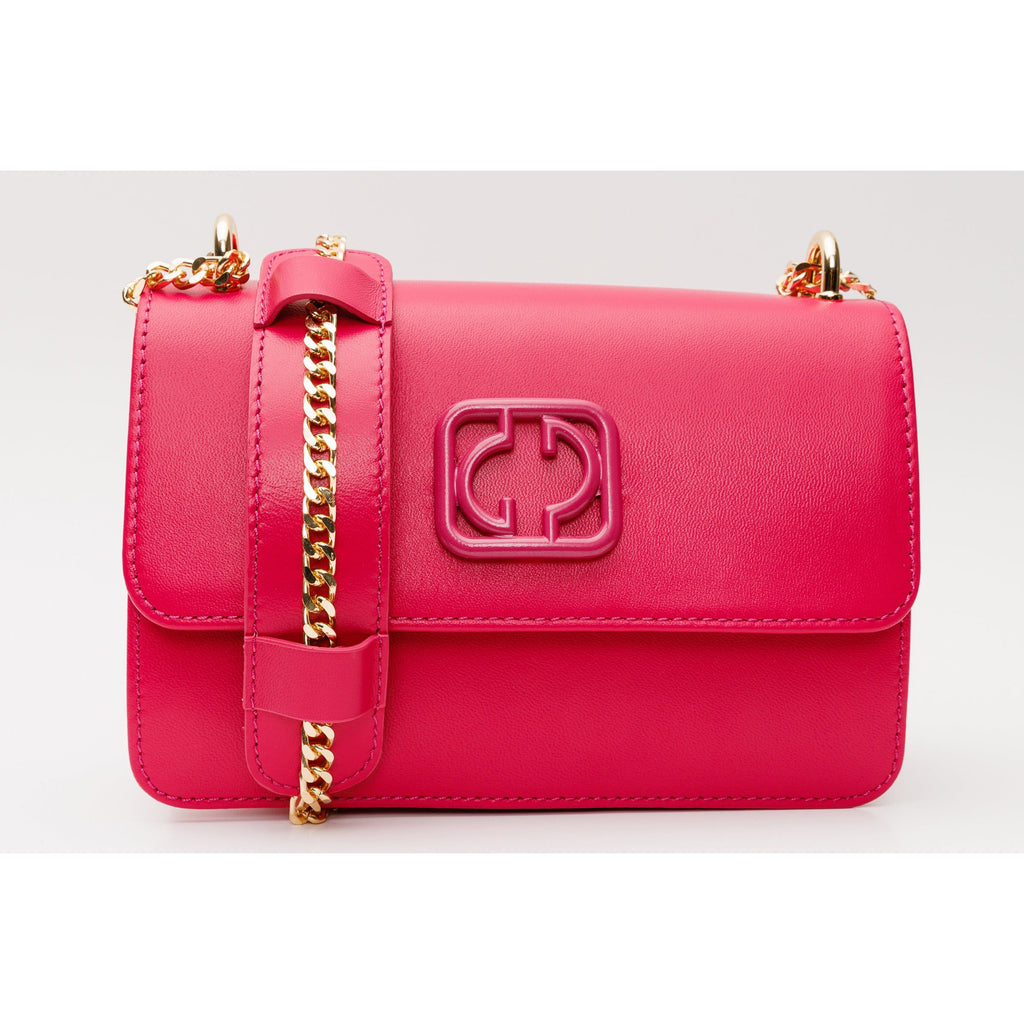 The Maneadero Fuchsia Leather Handbag