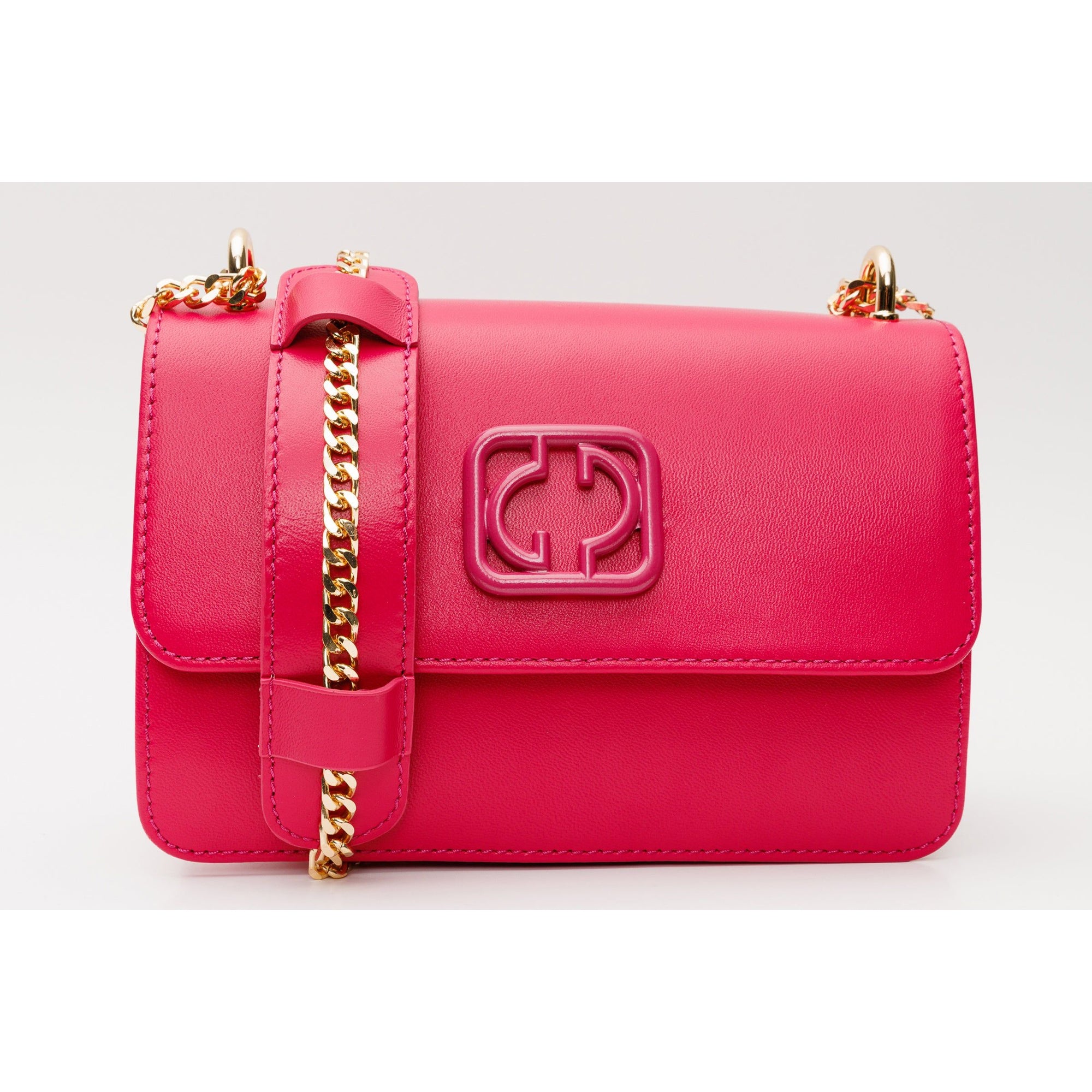 The Maneadero Fuchsia Leather Handbag