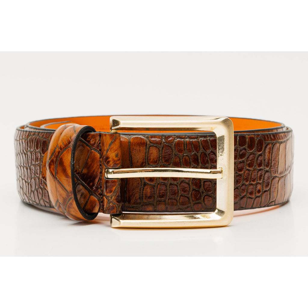 The Monaco Brown Leather Belt
