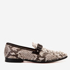 The Boss Snake Naturel White Color Bit Loafer Men Shoe