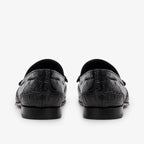 The Istanbul Black Leather Tassel Loafer Men Shoe