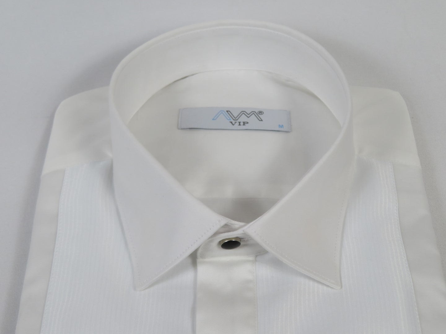 Men CEREMONIA Formal Tux Cotton Shirt Slim Fit Turkey #ATK 13 White Corded