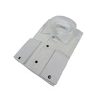 Men CEREMONIA Formal Cotton Shirt Wingtip Slim Fit Turkey #ATP 13 White