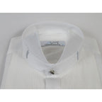 Men CEREMONIA Formal Cotton Shirt Wingtip Slim Fit Turkey #ATP 13 White
