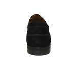 Men's Shoes STEVE MADDEN Soft Leather Upper Slip on Alfio Black Suede