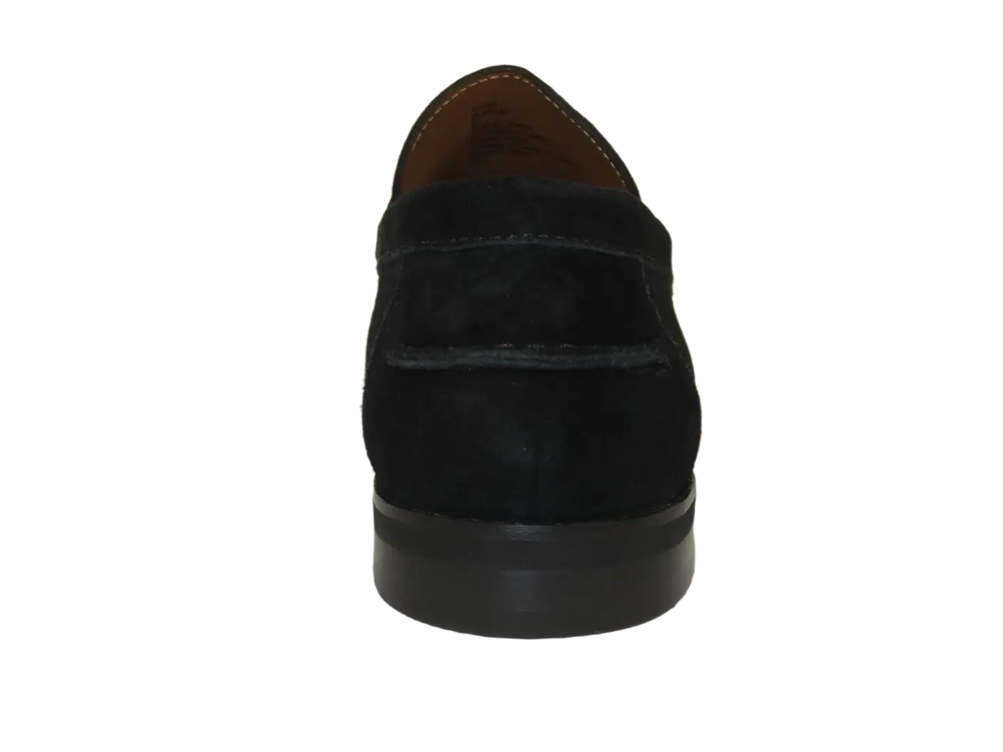 Men's Shoes STEVE MADDEN Soft Leather Upper Slip on Alfio Black Suede