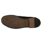 Men's Shoes STEVE MADDEN Soft Leather Upper Slip on Alfio Black Suede