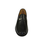 Men's Shoes STEVE MADDEN Soft Leather Upper Slip on Alfio Black