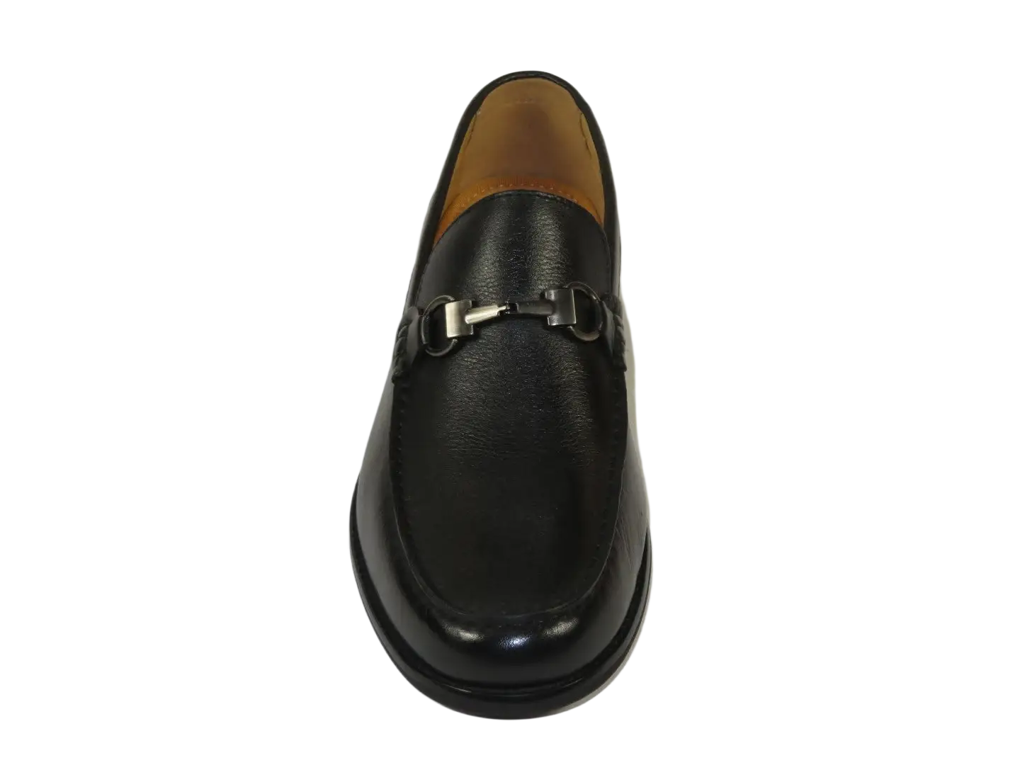 Men's Shoes STEVE MADDEN Soft Leather Upper Slip on Alfio Black